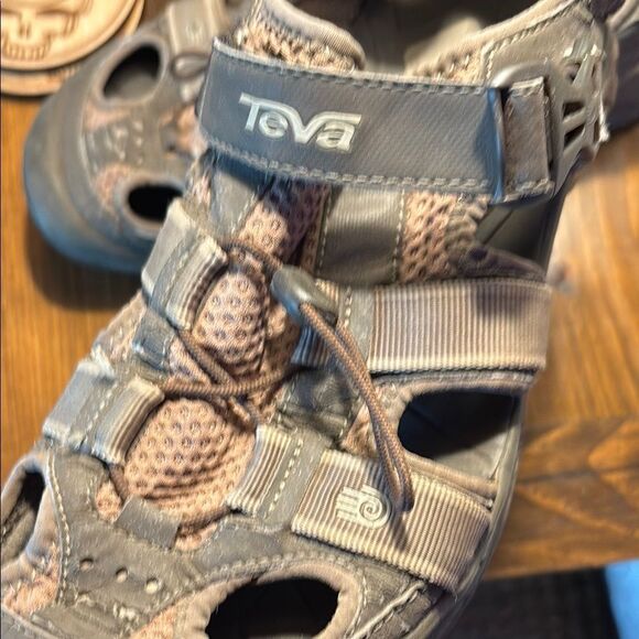 Teva Taupe Adventure Sandals - Picture 2 of 13